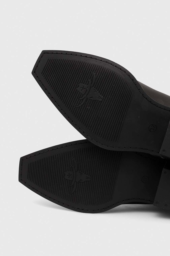 Kožne kaubojske čizme Steve Madden Wenda SM11003097.DGL siva