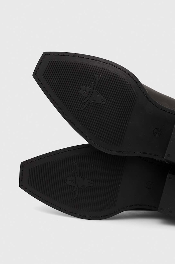 Kožne kaubojske čizme Steve Madden Wenda SM11003097.DGL siva