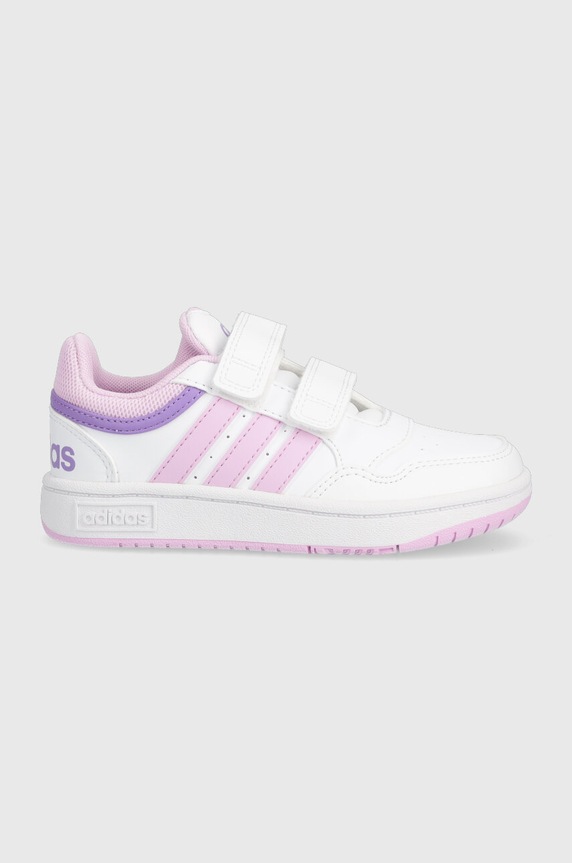 Dětské sneakers boty adidas Originals HOOPS 3.0 CF C textilní bílá IF5319