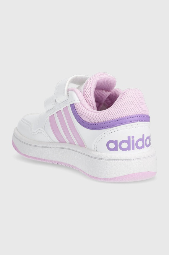 DÍVKA Dětské sneakers boty adidas Originals HOOPS 3.0 CF C IF5319 bílá
