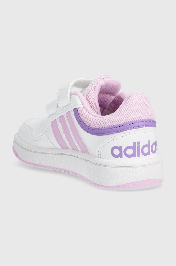 DÍVKA Dětské sneakers boty adidas Originals HOOPS 3.0 CF C IF5319 bílá