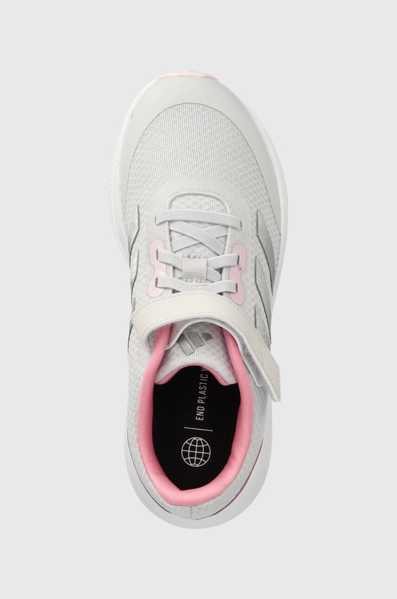 adidas sneakers pentru copii RUNFALCON 3.0 EL K gri IG7278