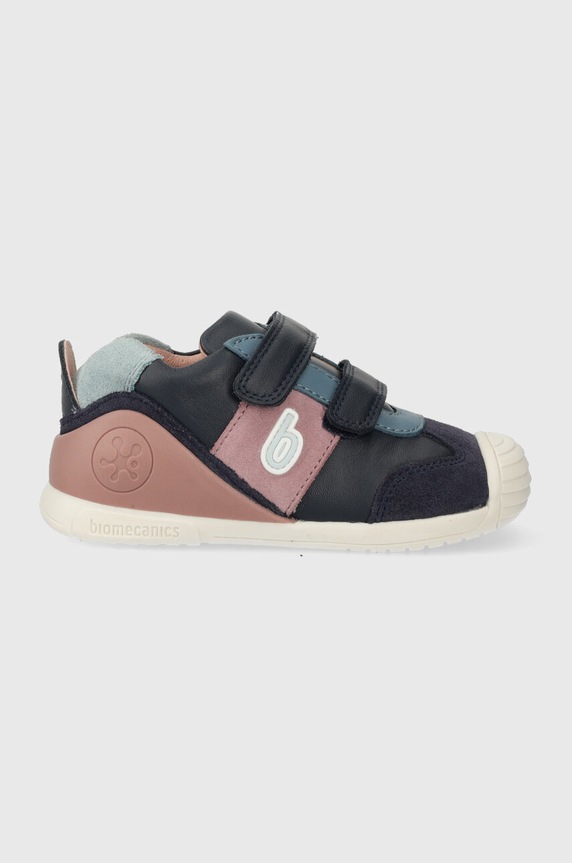 Biomecanics gyerek félcipő bőrből Bébi termékek sötétkék 231117