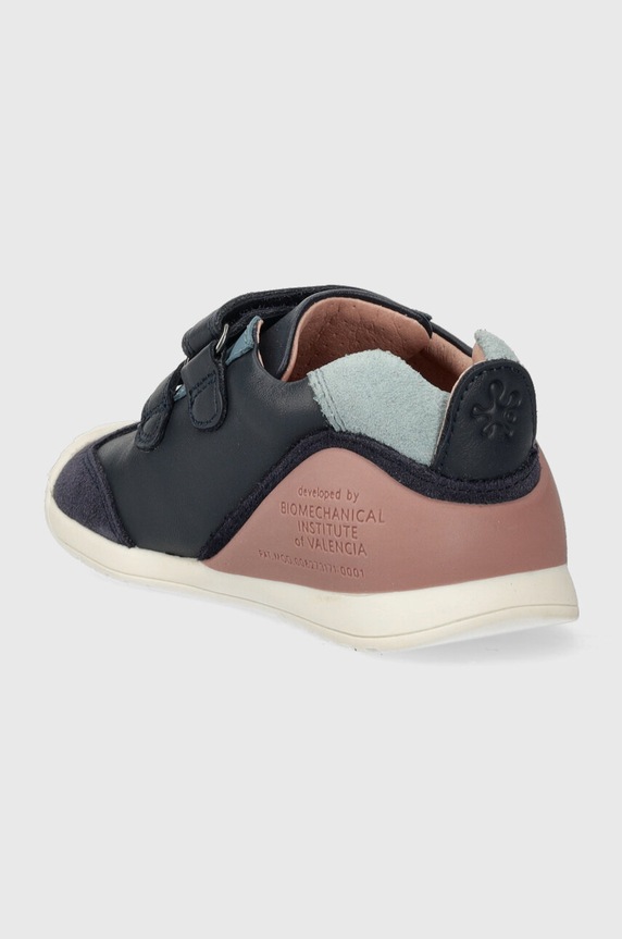 Lány Biomecanics gyerek félcipő bőrből 231117 sötétkék