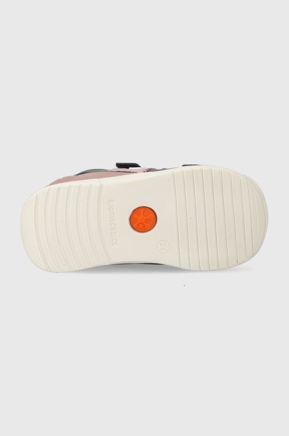 Biomecanics gyerek félcipő bőrből 231117 sötétkék