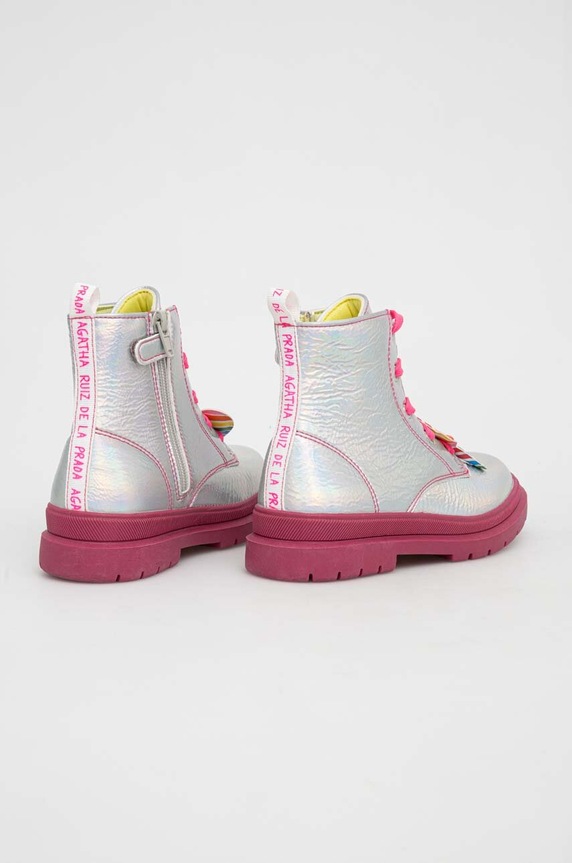 Agatha Ruiz de la Prada scarpe da lavoro argento 231955.28.34