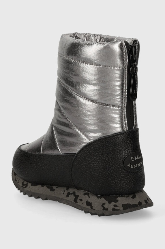 Dziewczynka Emu Australia śniegowce dziecięce K12938 Tarlo Metallic K12938.Tarlo.Metallic szary