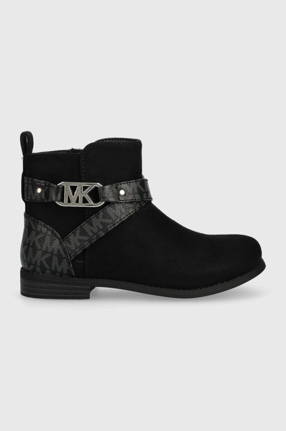 Michael Kors gyerek bakancs szintetikus bőr fekete MK100779