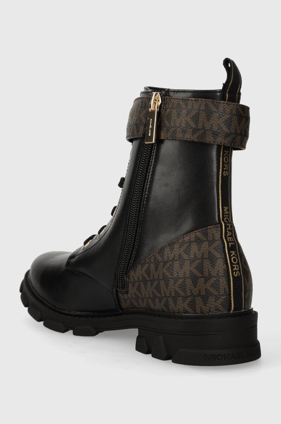 Dziewczynka Michael Kors botki dziecięce MK100782 czarny