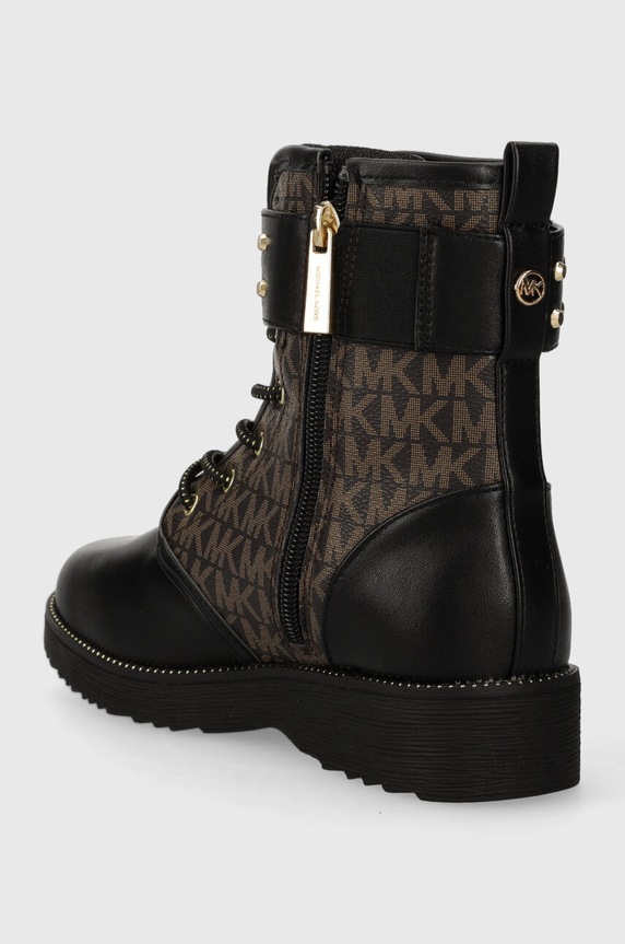 Dziewczynka Michael Kors botki dziecięce MK100794 czarny