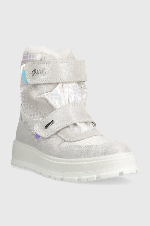 Παιδικές μπότες χιονιού Primigi 4873000.36.40 ασημί AW23
