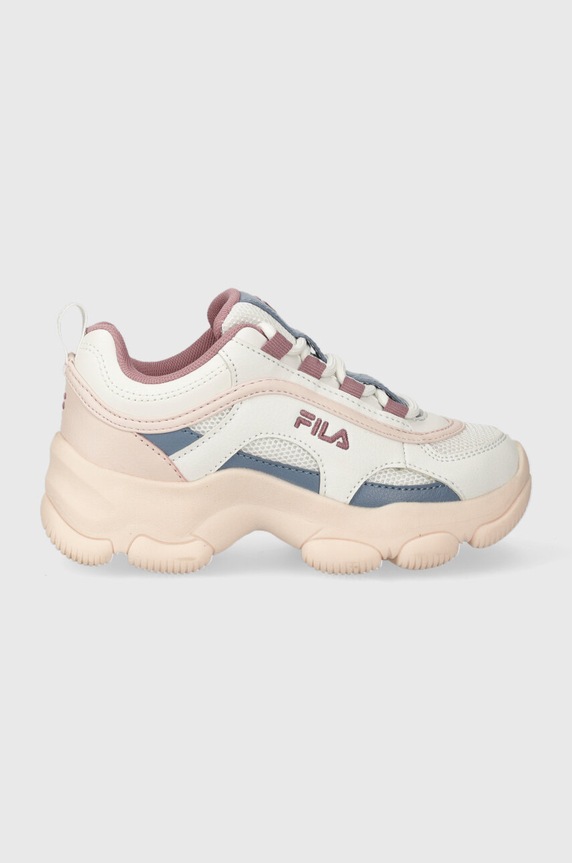 Detské tenisky Fila STRADA DREAMSTER CB imitácia kože biela FFK0141