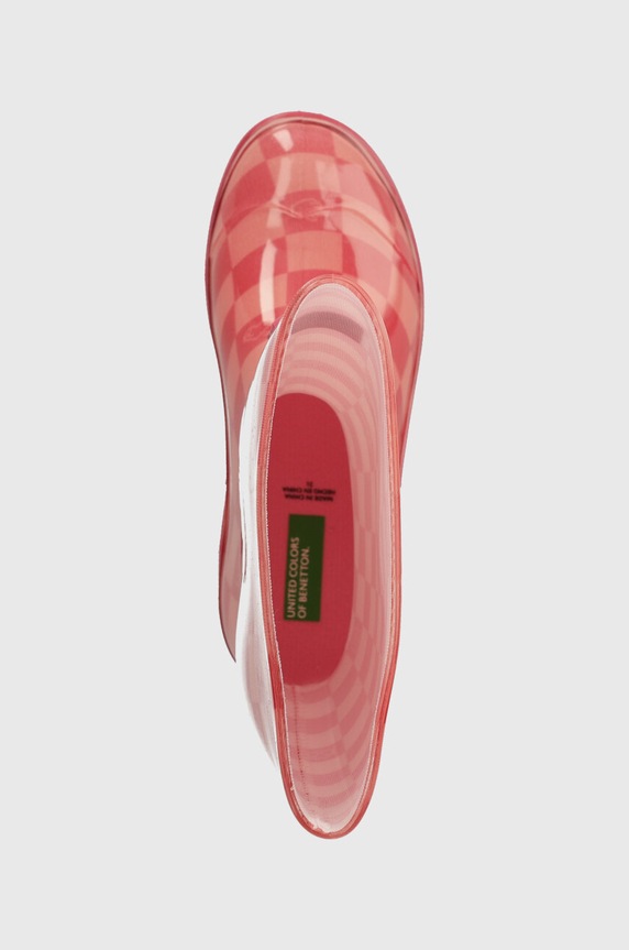 Παιδικές γαλότσες United Colors of Benetton ροζ 8KD8CD00W.G.SEASONAL