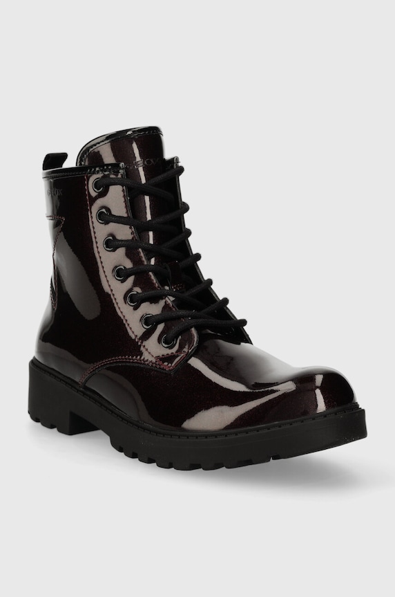 Dječje čizme Geox J9420G.000KC.36.41 bordo AW25