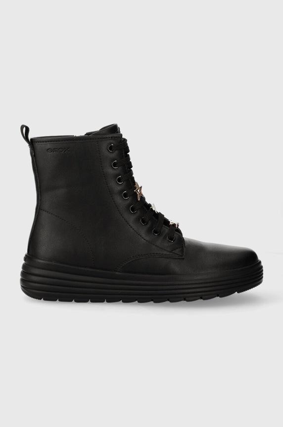 Geox buty zimowe dziecięce na zamek czarny J26ETA.000BC.36.39