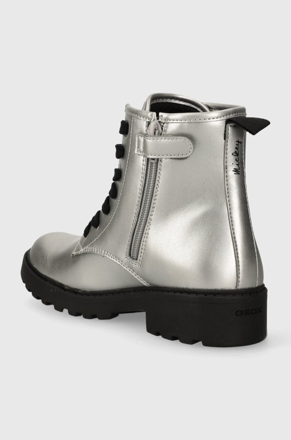 Κοριτσίστικα Παιδικά workers Geox J3620G.000NF.28.35 ασημί