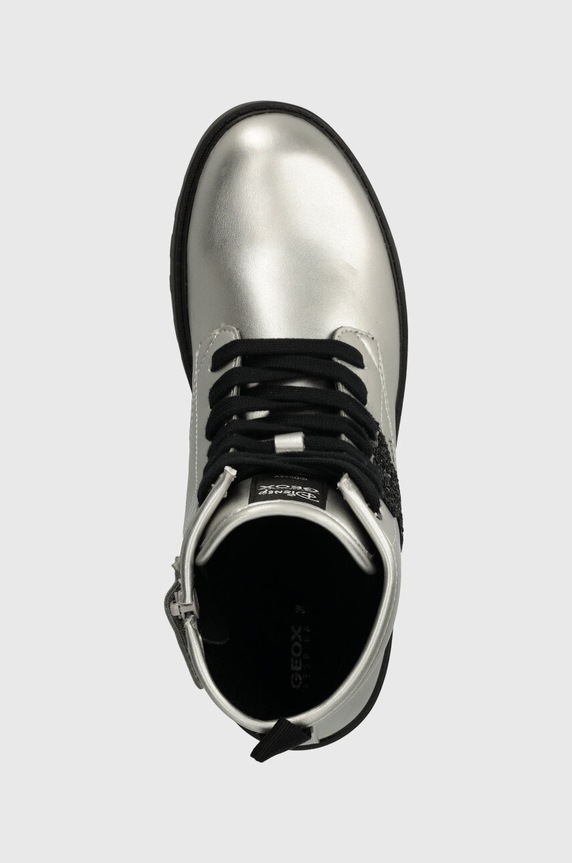 Παιδικά παπούτσια Geox J3620G 000NF J CASEY ασημί J3620G.000NF.36.39