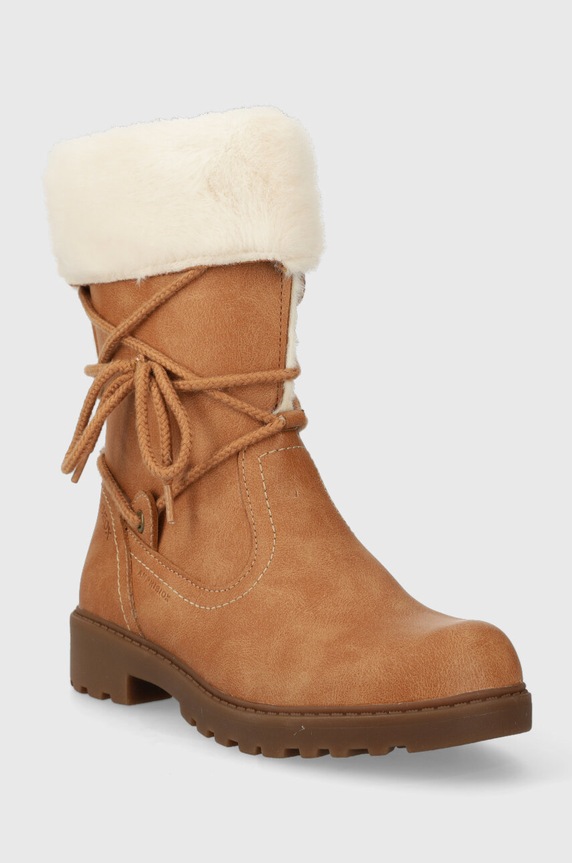 Geox gyerek téli csizma J367ZA.000BU.36.39 bézs AW23