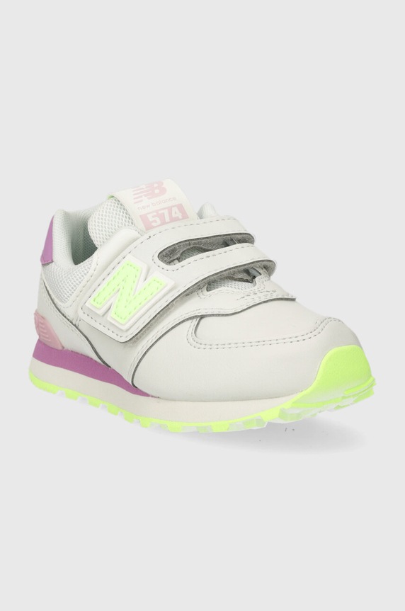 New Balance sneakers pentru copii PV574CX PV574CX alb AW23