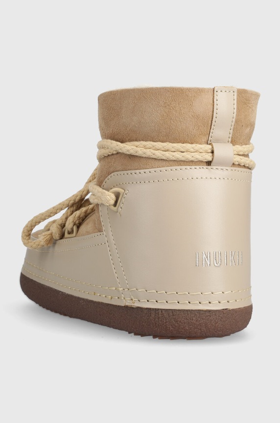 Παπούτσια Μπότες χιονιού σουέτ για παιδιά Inuikii 65101.007.34.38 μπεζ
