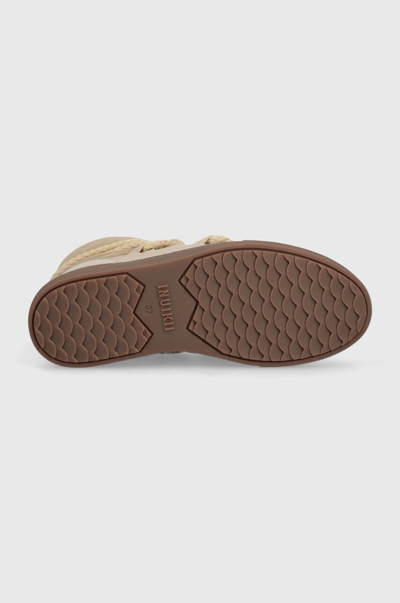 Inuikii cizme de zapada din piele intoarsa 65202.001.34.38 bej