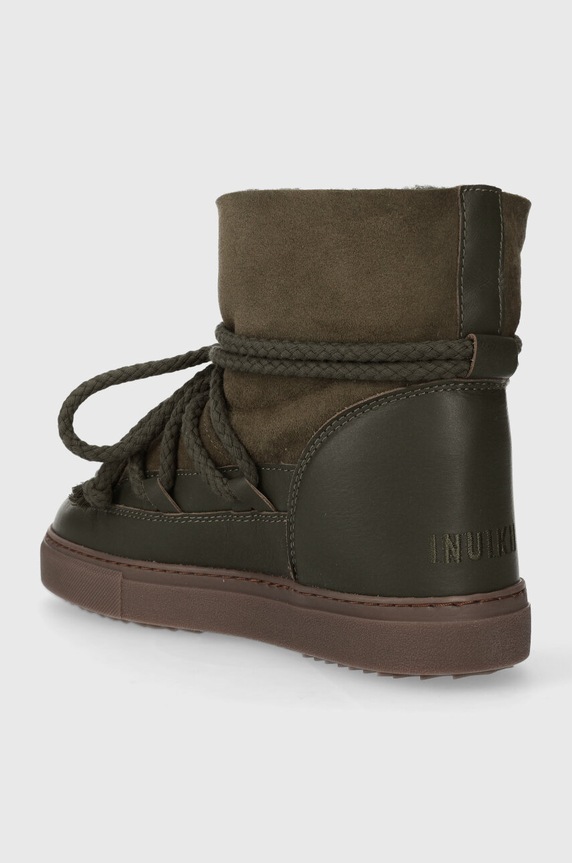 Παπούτσια Μπότες χιονιού σουέτ για παιδιά Inuikii 65202.001.34.38 πράσινο