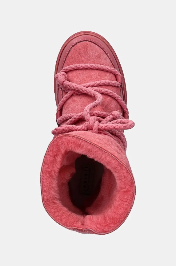 Inuikii cizme de zapada din piele intoarsa roz 65207.001