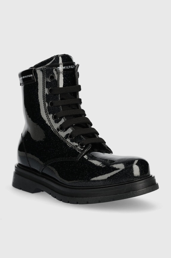 Tommy Hilfiger gyerek bakancs T4A5.33032.30.34 fekete AW23