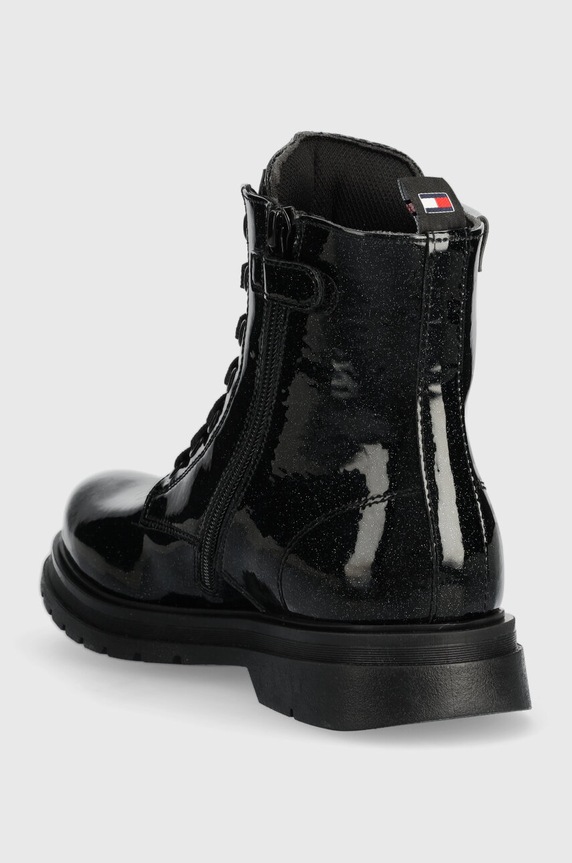Lány Tommy Hilfiger gyerek bakancs T4A5.33032.35.39 fekete