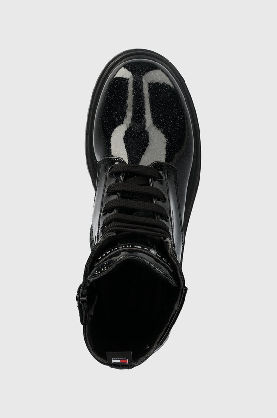 Tommy Hilfiger gyerek bakancs fekete T4A5.33032.35.39