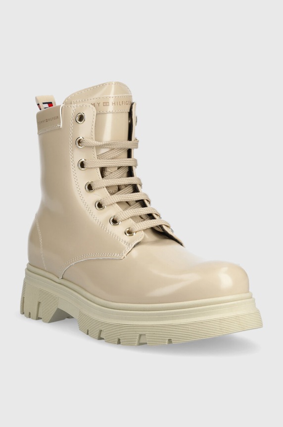 Dječje čizme Tommy Hilfiger T4A5.33039 bijela AW23