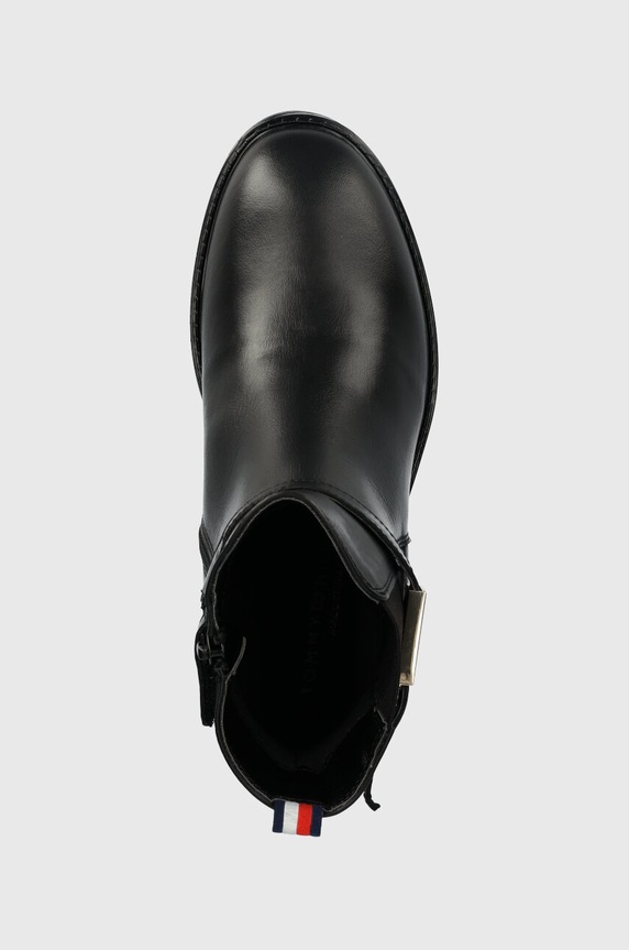 Tommy Hilfiger gyerek chealsea csizma fekete T4A5.33048