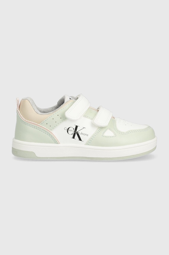 Calvin Klein Jeans sneakersy dziecięce Planet friendly zielony V1A9.80652.20.26