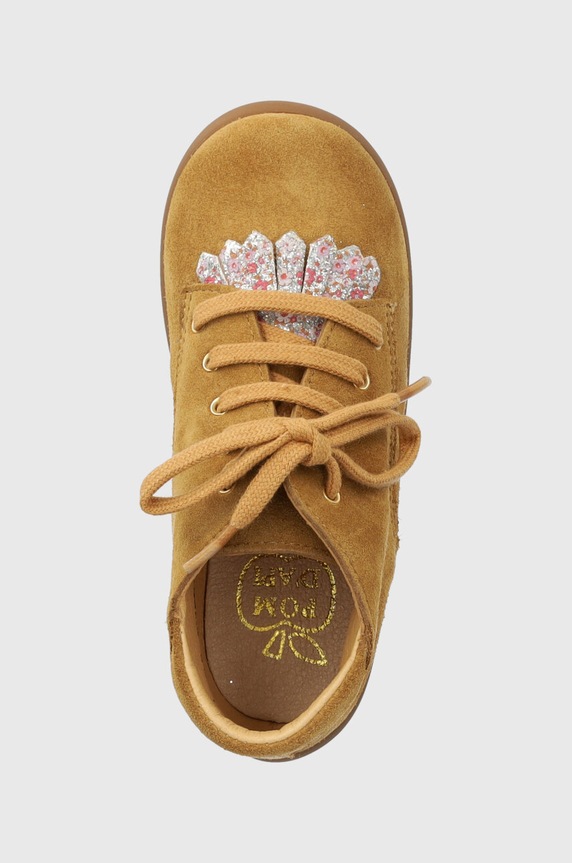 Pom D'api gyerek félcipő velúrból barna P1AKDT0402.24.25