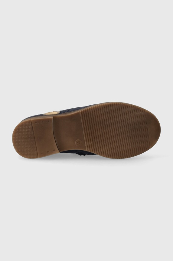 Pom D'api cizme din piele intoarsa pentru copii CITY COLIBRI P1IBDI0402.31.34 bleumarin
