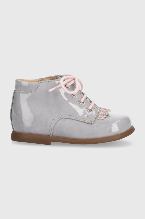 Pom D'api incaltaminte din piele pentru copii NIOUPI NEW MEX Produs pentru bebe violet P1ZCEV0402