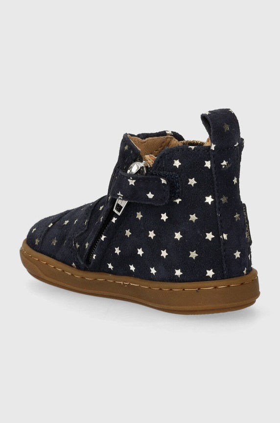 Κοριτσίστικα Παιδικές μπότες τσέλσι από σουέτ Shoo Pom P4ACDJ0402.20.25 σκούρο μπλε
