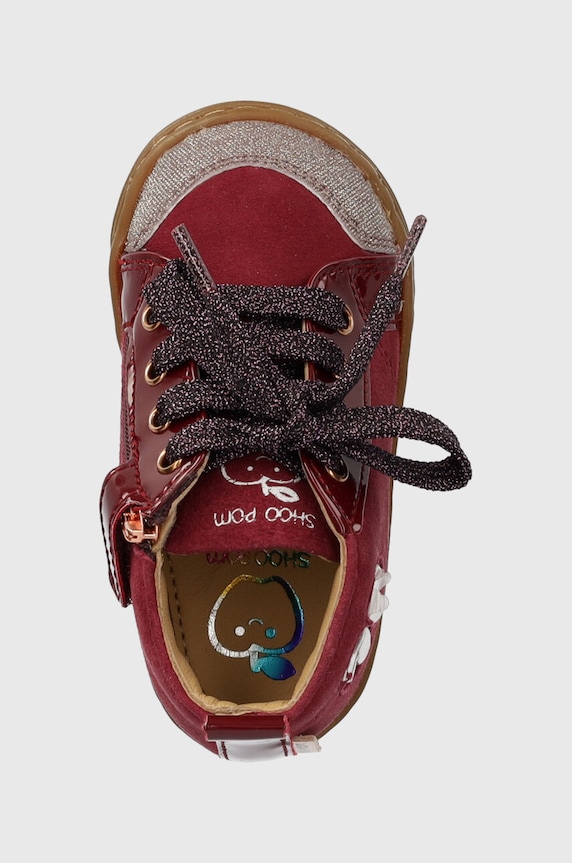Shoo Pom pantofi copii burgundia P4ASAP0401