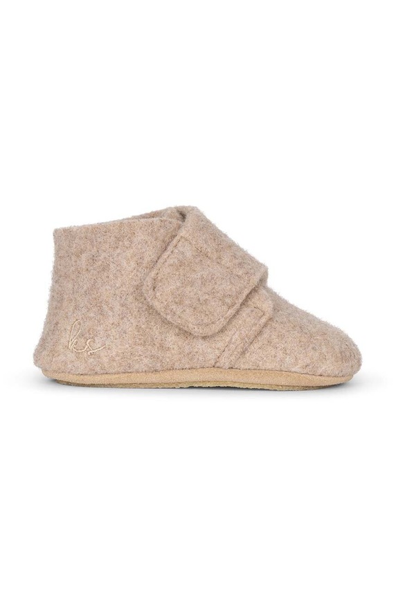 Topánky pre bábätká Konges Sløjd KS5432 béžová AW23