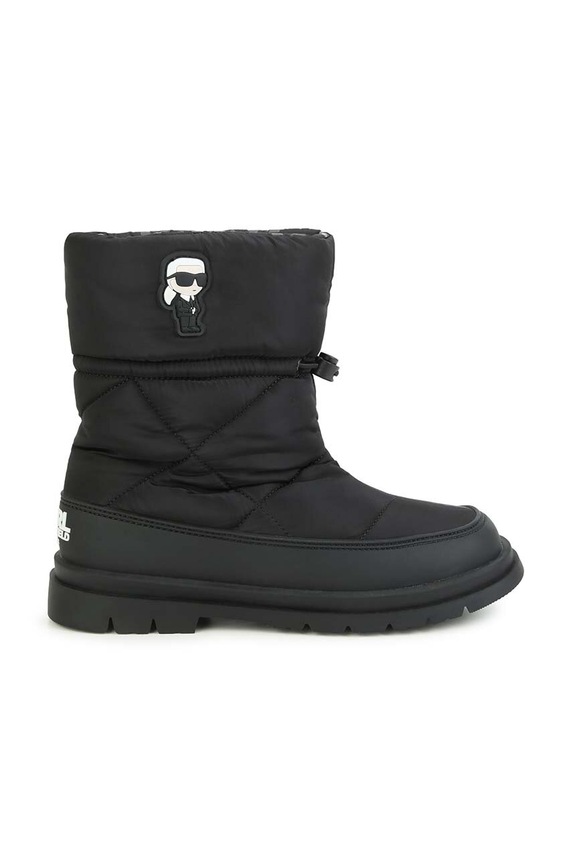 Karl Lagerfeld śniegowce dziecięce Z19119.36.39 czarny AW23
