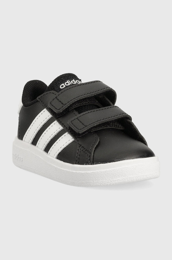 adidas sneakersy dziecięce GRAND COURT GW6523 czarny AW23