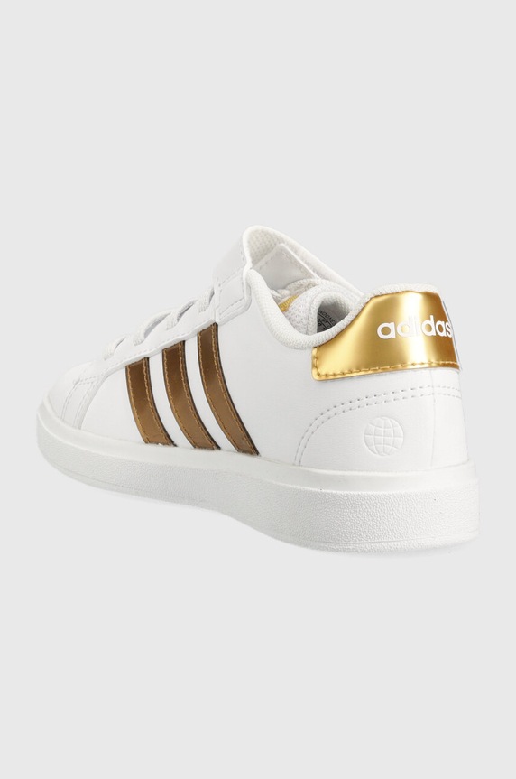 Chłopiec adidas sneakersy dziecięce GRAND COURT 2. GY2577 biały