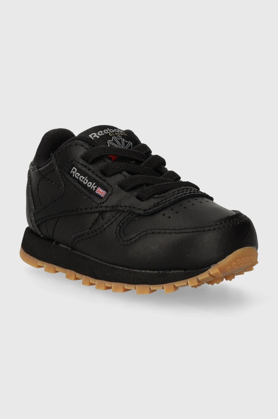 Reebok Classic gyerek sportcipő CL LTHR 100008337 fekete AW23