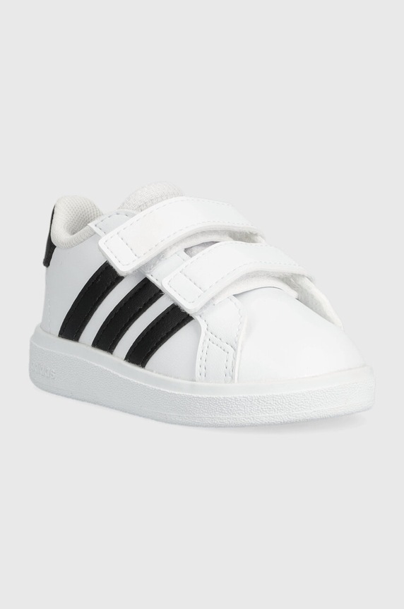 Dětské sneakers boty adidas GRAND COURT GW6527 bílá AW23
