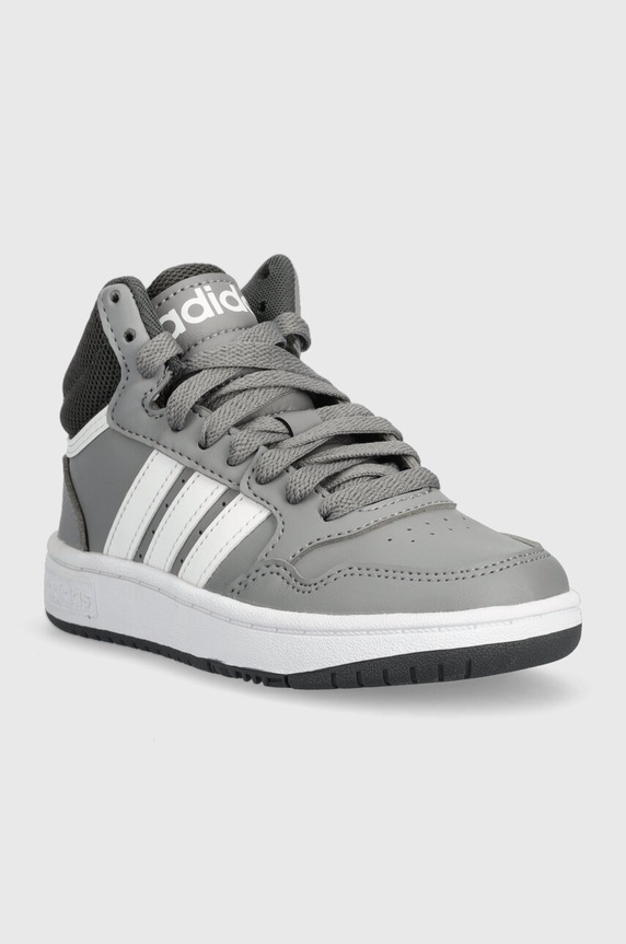 adidas Originals sneakersy dziecięce HOOPS MID 3.0 K IF2721 szary AW23
