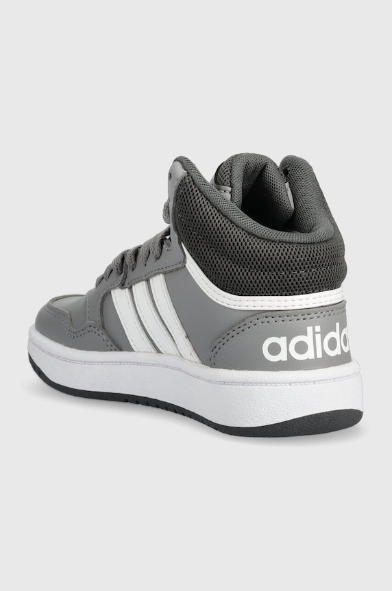 Chłopiec adidas Originals sneakersy dziecięce HOOPS MID 3.0 K IF2721 szary