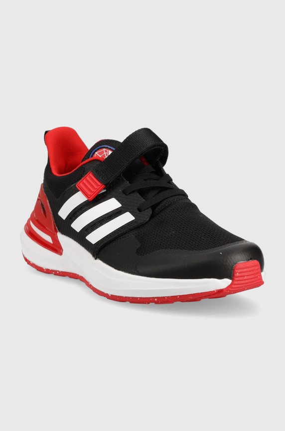 adidas sneakersy dziecięce RAPIDASPORT x Marvel IG7175 czarny AW23