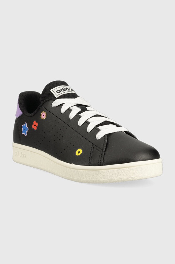 Tenisky adidas ADVANTAGE K IE7453 čierna AW23