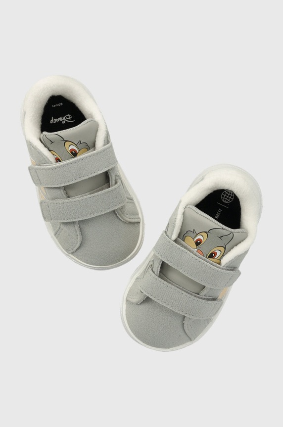 Παιδικά sneakers adidas x Disney, GRAND COURT Thumper συνθετικό γκρί IG0451