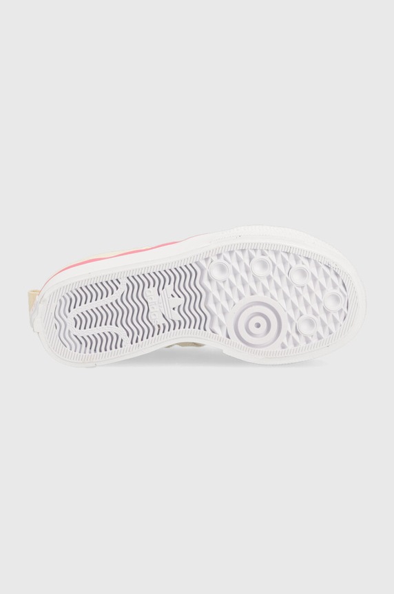 adidas Originals scarpe da ginnastica bambini NIZZA PLATFORM C IF5144 beige